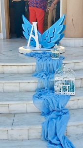 Διακόσμηση βαφτισης 35 Fleur de Lis