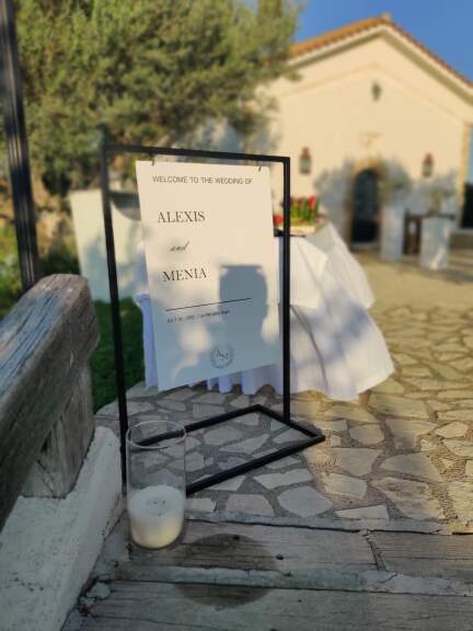 Διακόσμηση γαμου 8 Fleur de Lis
