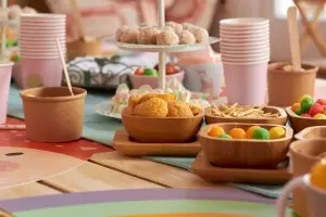 cookies, cups, biscuits, happy birthday, celebration, party, candy bar vaptisi 2